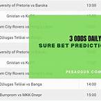 sure bet today prediction